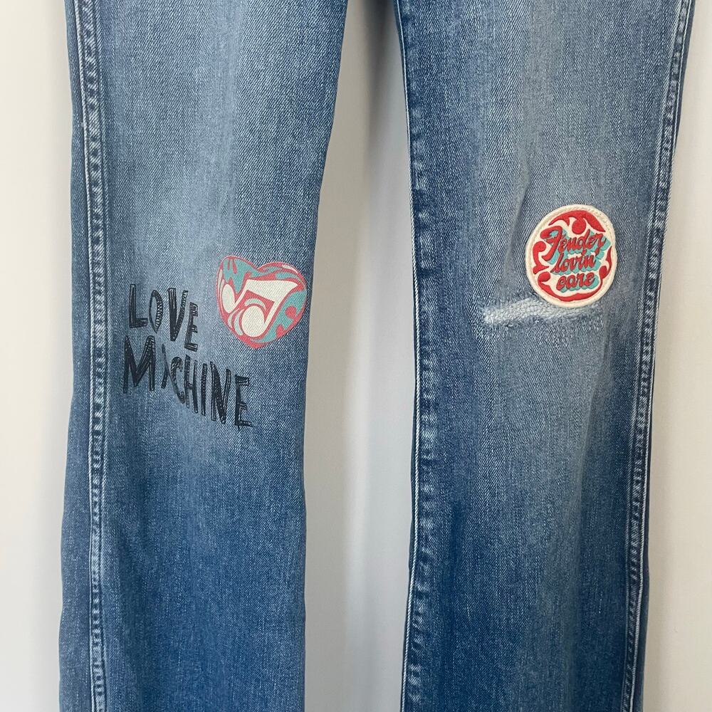 Wrangler x Fender Westward 626 High Rise Bootcut Jeans 26x32 - Picture 6 of 16